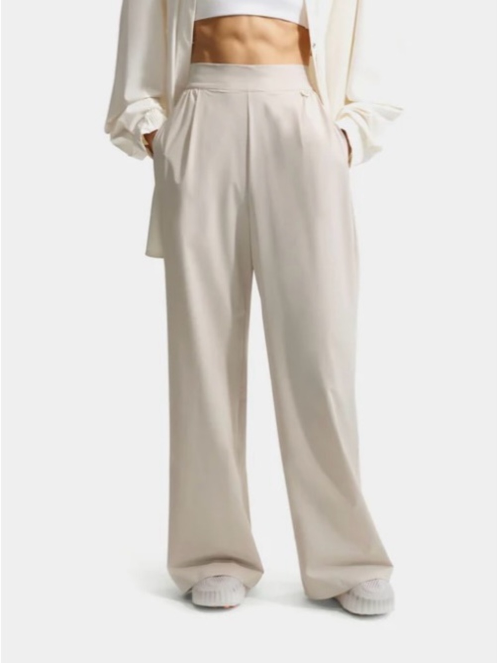 Nike 24.7 Perfect Stretch Dri-FIT High Waisted Loose Wide Leg Pants Women’s XS